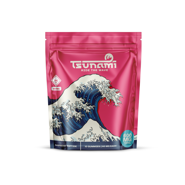 Raspberry Riptide 600 MG is a premium cannabis edible with bold and tangy raspberry flavor. Lab-tested and quality-checked.