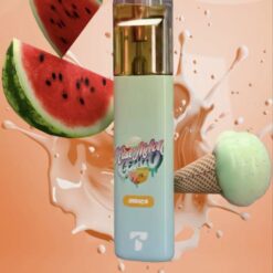 Watermelon Gelato Tsunami Disposable features sweet watermelon and creamy gelato flavor with smooth cannabis effects. Lab-tested and adult-use only.